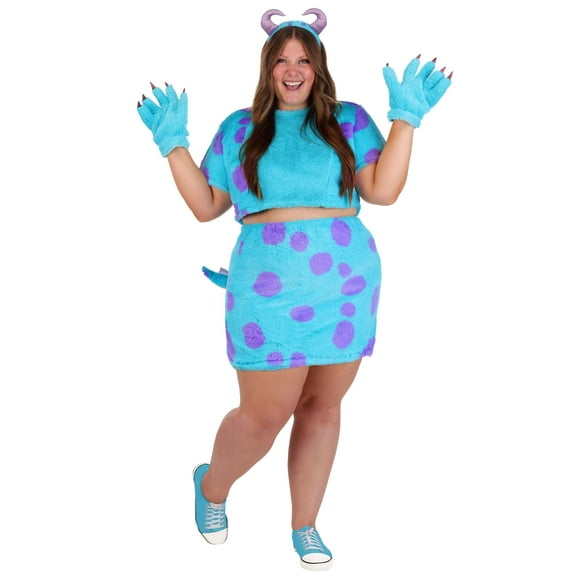 Plus Size Pixar Monster's Inc Sulley Costume for Women