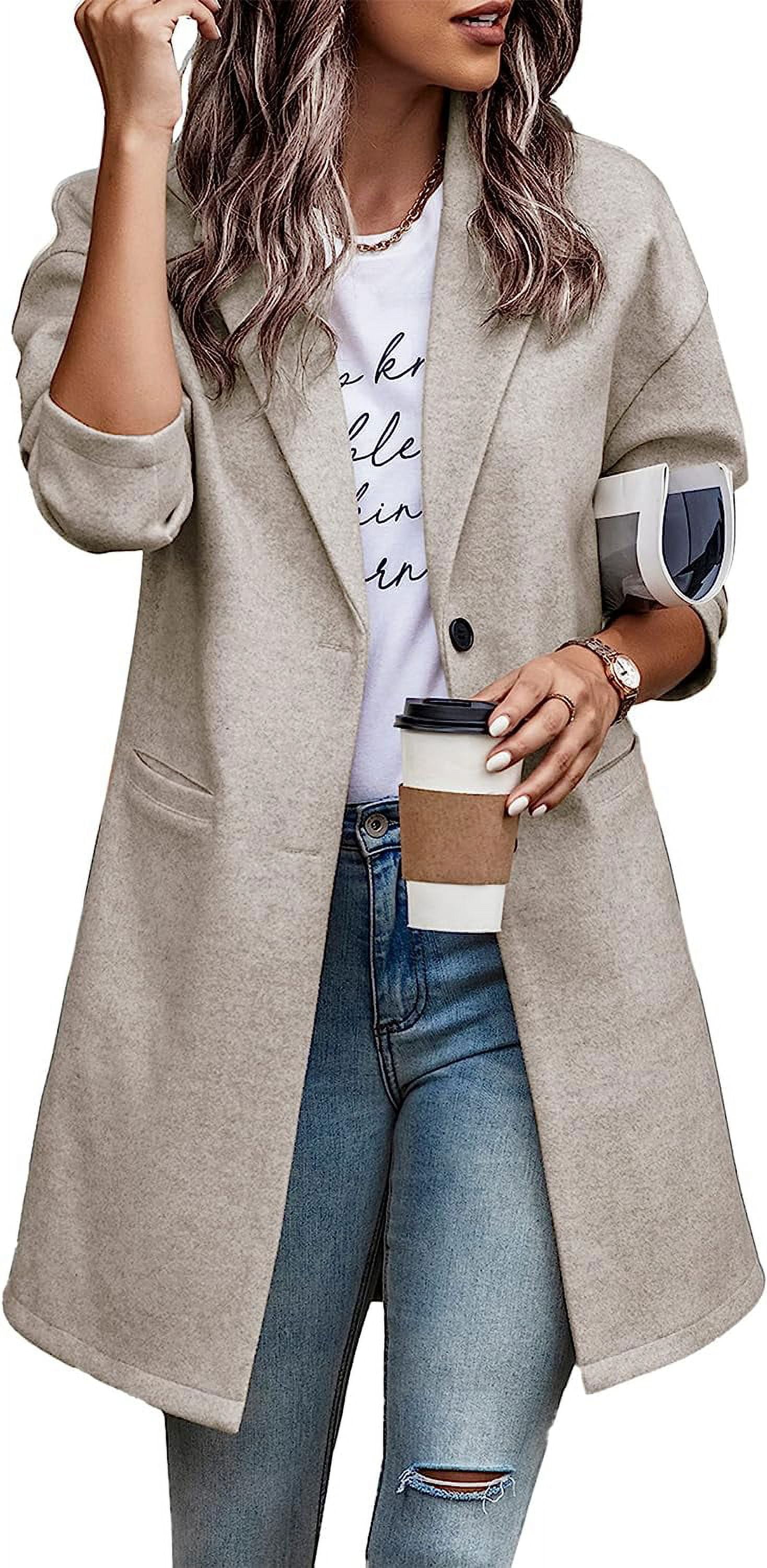 Plus Size Plaid Shacket Oversized Long Sleeve Button Down Boyfriend ...