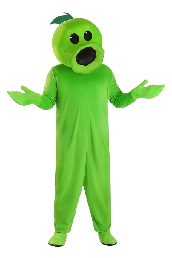 Plus Size Plants Vs Zombies Peashooter Costume for Adults