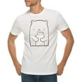 thumbnail image 1 of Plus Size Polar Bear Mom Graphic Design Deluxe Jersey T-Shirt - White XL, 1 of 4
