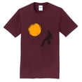 thumbnail image 1 of Plus Size Powering The Sun Graphic Men's Fan Favorite Crew Neck Tee Shirt - Athletic Maroon 5XL, 1 of 2