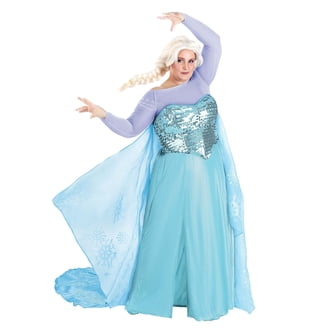 elsa dress adult Elsa Costume, Sparkly Fashion Elsa, Frozen Disney Princess, Disney Costume  Inspired, Frozen Elsa Costume Adult Elsa Cosplay Coronation Dress