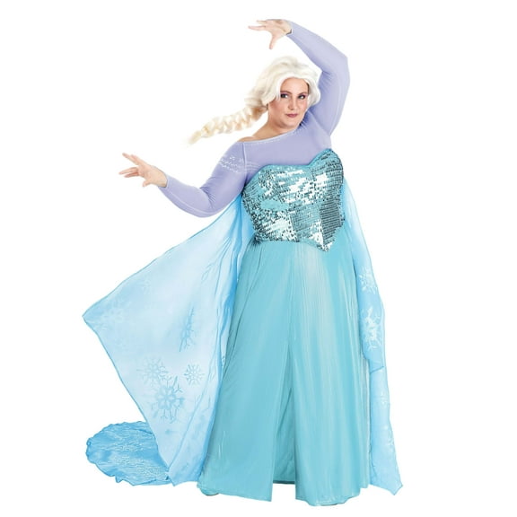 Plus Size Premium Disney Frozen Elsa Costume for Women