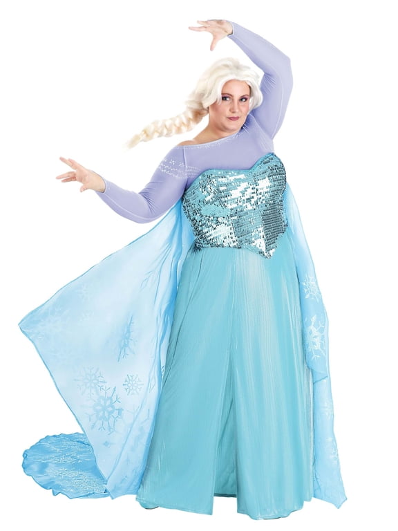Plus Size Premium Disney Frozen Elsa Costume for Women