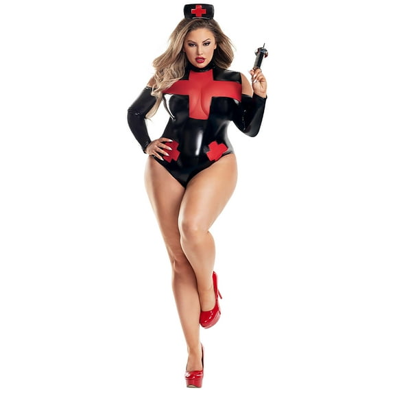 Plus Size Pulse Nurse Women's Costume