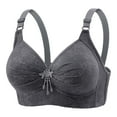 thumbnail image 1 of Plus Size Push Up Bra for Women Wireless Bra No Underwire Seamless Bras Soft Full Coverage T-Shirt Bra, 1 of 6