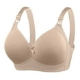 thumbnail image 1 of Plus Size Push Up Bras for Women Hide Back Fat Smoothing Bra Underwire Support Bras Complexion 42, 1 of 6