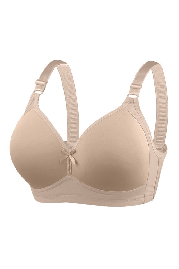 Plus Size Push Up Bras for Women Hide Back Fat Smoothing Bra Underwire Support Bras Complexion 42