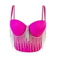 thumbnail image 1 of Plus Size Push up Bras Women Pullover Bra Feature V-Neck T-Shirt Bra Style W-1210 Pinks-a M, 1 of 6