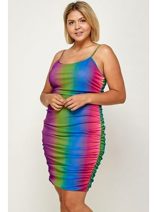 Womens Plus Size Maze Print Half Zip Bodysuit, Mocha, Size 2x | Rainbow Shops