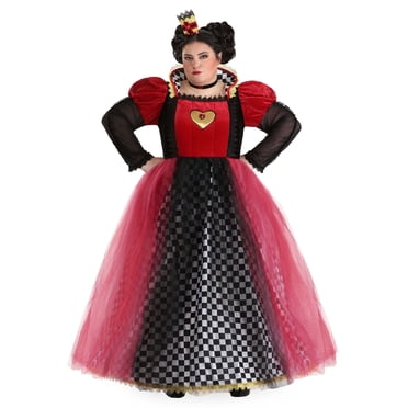 Plus Ravishing Red Queen Costume main image 1