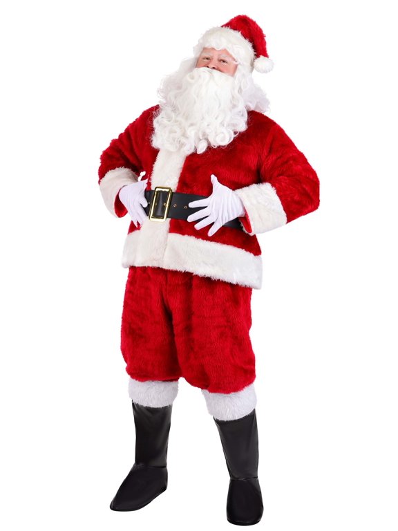 Plus Size Regal Santa Claus Costume for Men