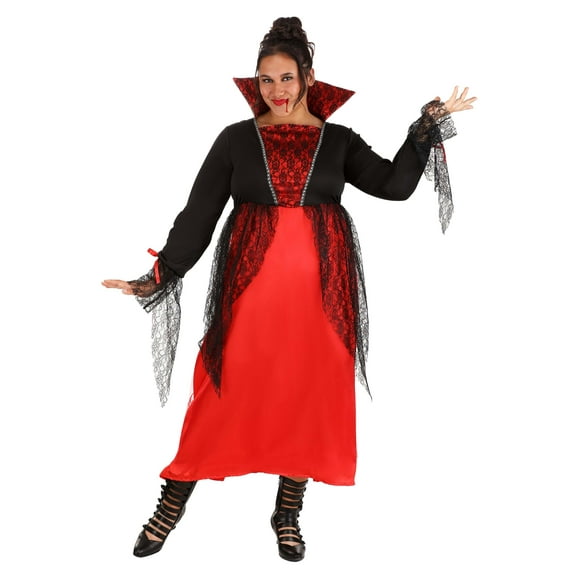 Plus Size Regal Vampire Costume for Women