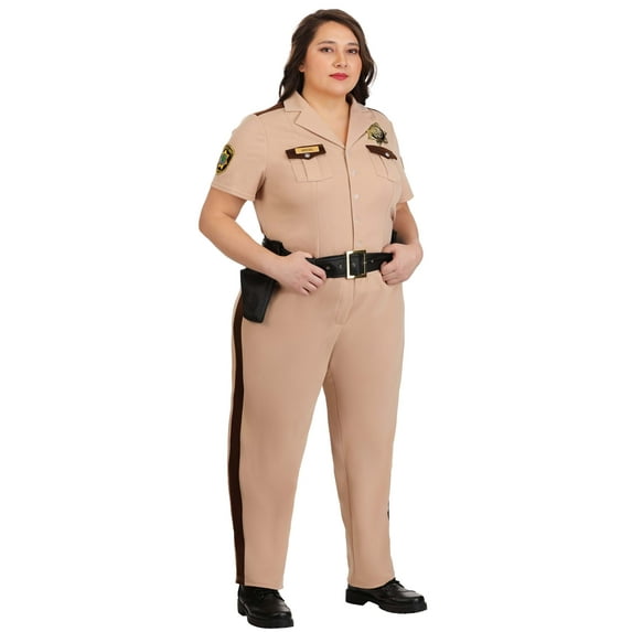 Plus Size Reno 911 Deputy Officer Costume for Women