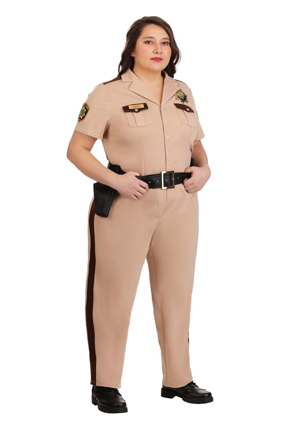 Plus Size Reno 911 Deputy Officer Costume for Women