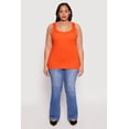 thumbnail image 1 of Women's Plus Size Rib Knit Tank Top, 1 of 4