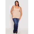 thumbnail image 1 of Womens Plus Size Rib Knit Tank Top, 1 of 4