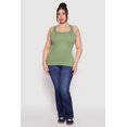 thumbnail image 1 of Women's Plus Size Rib Knit Tank Top, 1 of 4