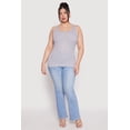 thumbnail image 1 of Women's Plus Size Rib Knit Tank Top, 1 of 4