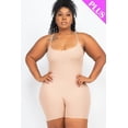 thumbnail image 1 of Plus Size Ribbed Bodycon Romper 3XL, 1 of 6