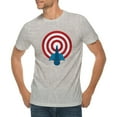 thumbnail image 1 of Plus Size Right On The Money Graphic Design Deluxe Jersey T-Shirt - Heather Grey 2XL, 1 of 4