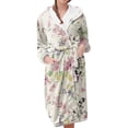thumbnail image 1 of Plus Size Robe for Women Fluffy Loungewear Oversized Hooded Women's Robes Bath Womens Bathrobe Orange, 1 of 5