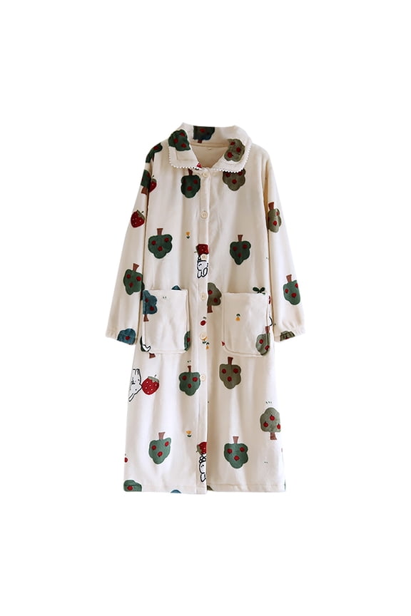 Plus Size Robes for Women Fluffy House Coat Oversized Soft Women's Sleepwear Spa Womens Bathrobe Green