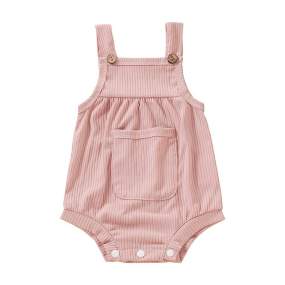 Plus Size Romper Shorts Cute Baby Girl Clothes 3 Month Baby Girl Clothes Baby Girl Bodysuit Sleeveless Romper One-Piece Jumpsuit Summer Clothes Set