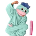 thumbnail image 1 of Plus Size Rompers and Jumpsuits Frog Onesie for Adults,𝗦𝗶𝗹𝗹𝘆 Frog Onesie,Big Mouth Monster Onesie with Large Comb,Party,𝗦leepwear, 1 of 9