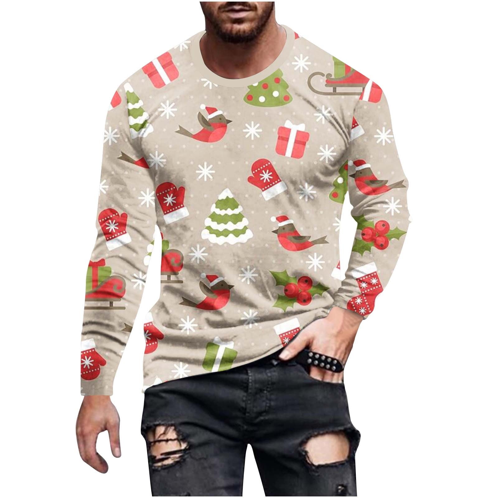 Women's Christmas Snowflake Blouse - Long Sleeve Fleece Collar V-Neck Printed Top