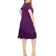 thumbnail image 1 of Plus Size Ruffle-trim Georgette Swing Dress, 1 of 3