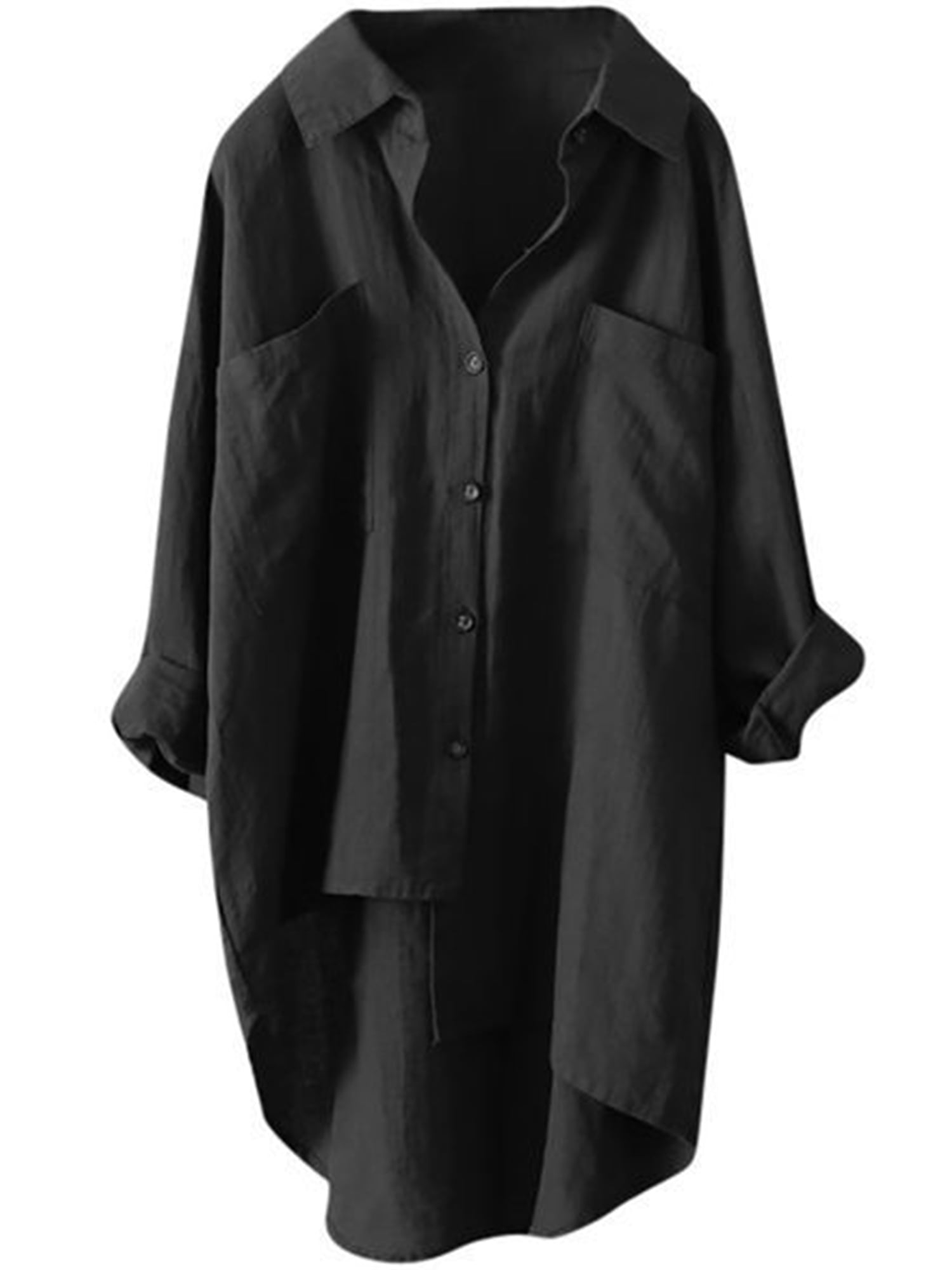 dressy black blouse plus size