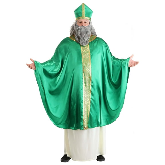 Plus Size Saint Patrick Costume for Men