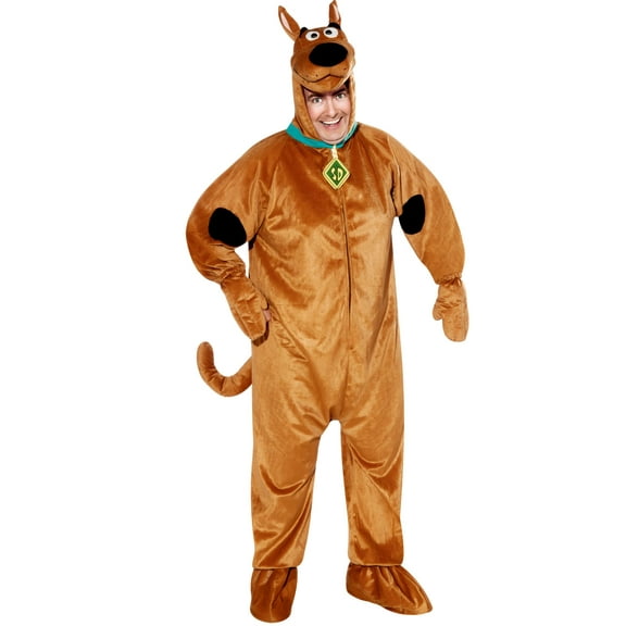 Scooby-Doo Costume for Adults by Rubies, Men's Plus