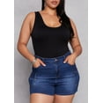 thumbnail image 1 of Plus Size Scoop Back Tank Top, 1 of 3