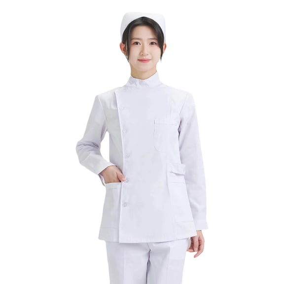 Plus Size Scrub Top Short Sleeve V Neck Cargo Pocket Stretchy Workwear for Healthcare Comfortable and Functional Women Casual Dress Sweater Long Sleeve Hoodie Womens Long Hooded Sweatshirt