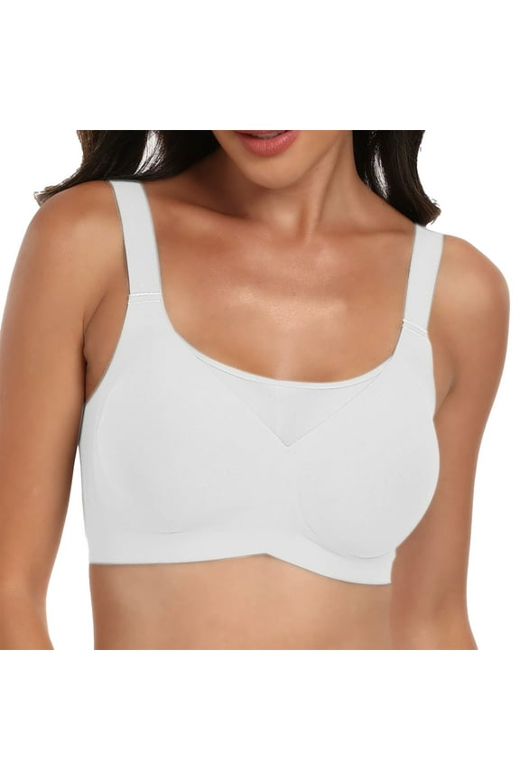Plus Size Seamless Jelly Bra No Underwire, Sag Resistant Breathable, Comfortable Multiple Sizes