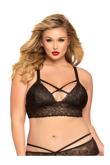 Top De Lingerie Seven 'Til Midnight STM-9487 - Bleu - Neuf Avec étiquettes