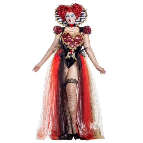 Plus Size Sexy Heartthrob Queen Costume for Women
