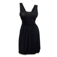 thumbnail image 1 of Plus Size Sexy Racerback Dress Black, 1 of 3