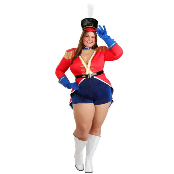 Plus Size Sexy Toy Soldier Costume for Women
