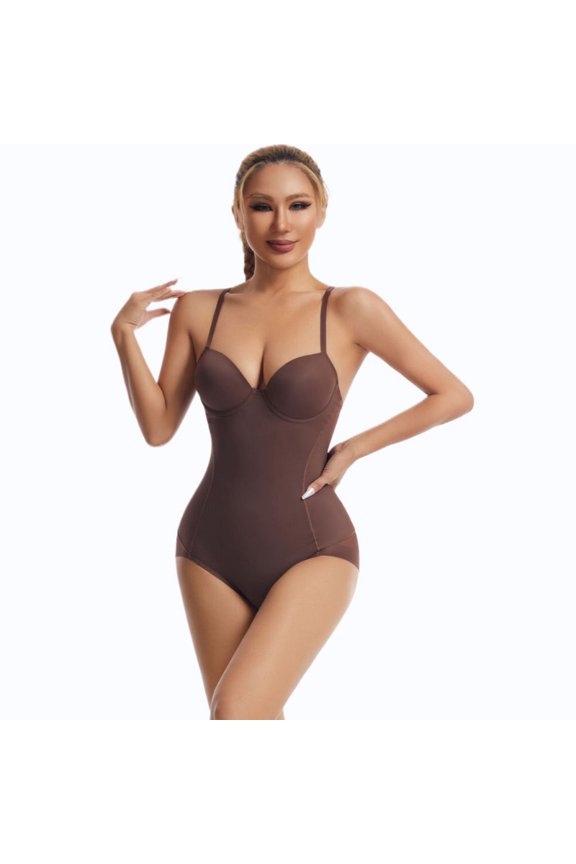 Plus Size Shapewear Postpartum Tummy Tuck Bra Adjustable Chest Shape Shapewear Tummy Tuck Shapewear