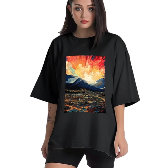 Plus Size Shirt for Women Black Tops for Women Oversized Short Sleeves Shirt for Women T Shirt Crewneck Shirt for Women XL