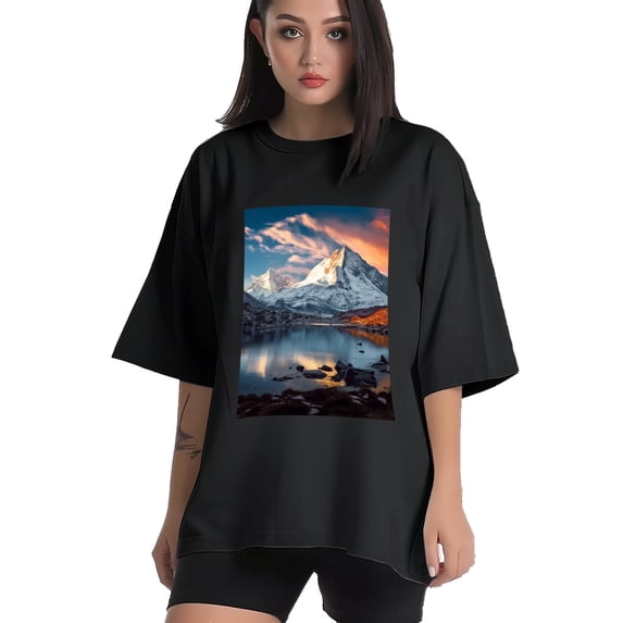 Plus Size Shirt for Women Black Tops for Women Oversized Short Sleeves Shirt for Women T Shirt Crewneck Shirt for Women XL