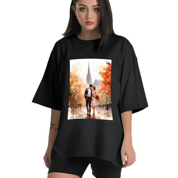 Plus Size Shirt for Women Black Tops for Women Short Sleeves Shirt for Women Colorful Wedding3 T Shirt Crewneck Shirt for Women 4XL