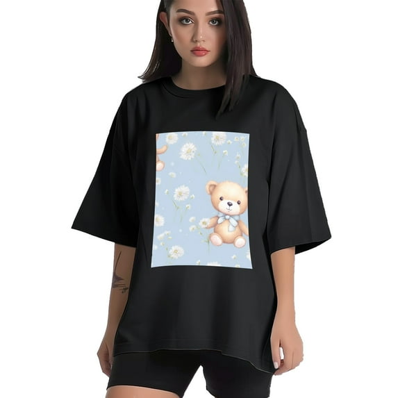 Plus Size Shirt for Women Black Tops for Women Short Sleeves Shirt for Women Easter 170 T Shirt Crewneck Shirt for Women XL