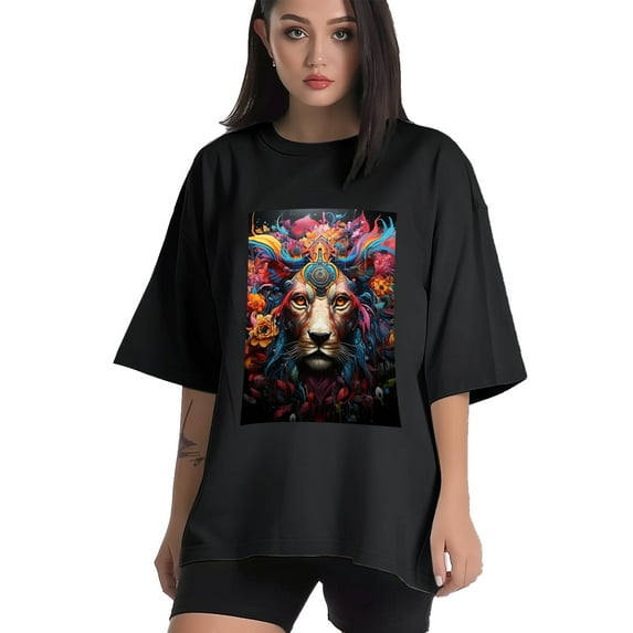 Plus Size Shirt for Women Black Tops for Women Short Sleeves Shirt for Women Fox3 T Shirt Crewneck Shirt for Women XS