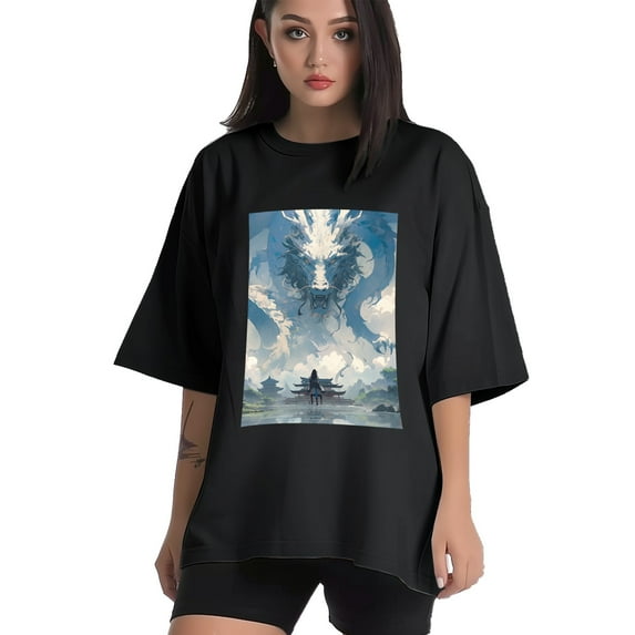 Plus Size Shirt for Women Black Tops for Women Short Sleeves Shirt for Women T Shirt Crewneck Shirt for Women XL