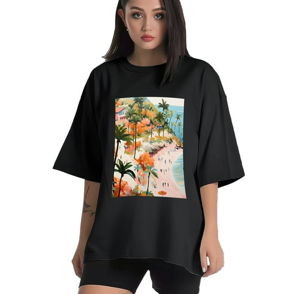 Plus Size Shirt for Women Black Tops for Women Short Sleeves Shirt for Women T Shirt Crewneck Shirt for Women XL