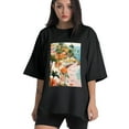 thumbnail image 1 of Plus Size Shirt for Women Black Tops for Women Short Sleeves Shirt for Women T Shirt Crewneck Shirt for Women XL, 1 of 5
